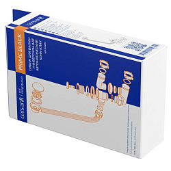 Сифон для ванны Prime Black универсальный клик-клак