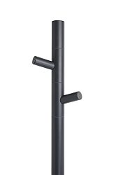 Полотенцесушитель электрический Vincea VTD-1DGE 15х140, графит, таймер, , шт