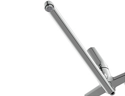 Смеситель для ванны FLAVIS с длинным изливом однорычажный