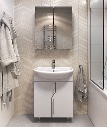 Зеркальный шкаф Grand-600