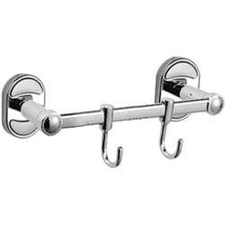 Крючок двойной, хром HB1915-2