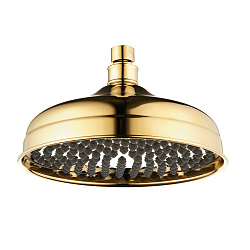 Лейка душевая верхняя Ø204 мм, для серии Брава, золото, LM8989G