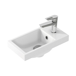 Раковина встраиваемая: COMO 40, 1 отв., белый