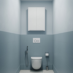 Шкаф подвесной, 60 см, белый, Edifice, IDDIS, EDI60W0i97