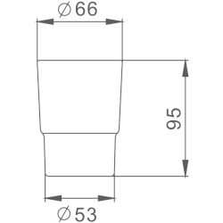 Стакан, матовый HB752