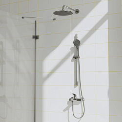 Верхний душ Pragma Lagva, хром, LGV2.CGMT.036